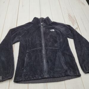 The North Face Osito jacket black fuzzy furry full zip